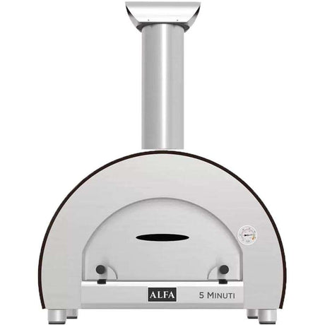 Alfa 5 Minuti 23-Inch Outdoor Countertop Wood-Fired Pizza Oven - Copper - FX5MIN-LRAM-T 1
