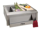 Alfresco 30-Inch Outdoor Rated Versa Apron Sink With Prep Package