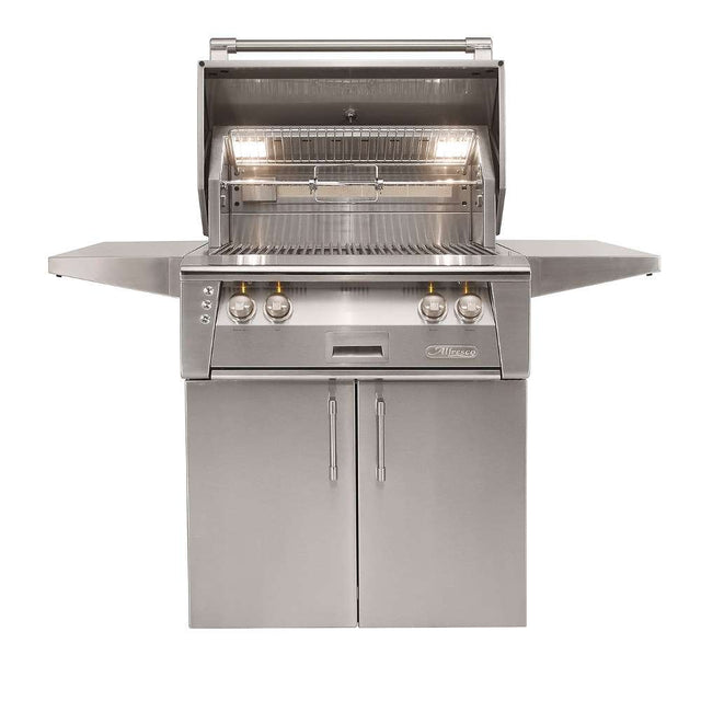 Alfresco ALXE 30-Inch Freestanding Propane Gas Grill With Sear Zone And Rotisserie - ALXE-30SZC-LP