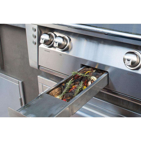 Alfresco ALXE 30-Inch Propane Gas Grill With Rotisserie - ALXE-30C-LP smoker grill