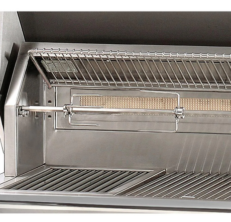 Alfresco ALXE 56-Inch Built-In Natural Gas Deluxe Grill With Sear Zone, Rotisserie, And Side Burner - ALXE-56SZ-NG kit