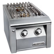 Alfresco Built-In Propane Gas Double Side Burner - AXESB-2-LP