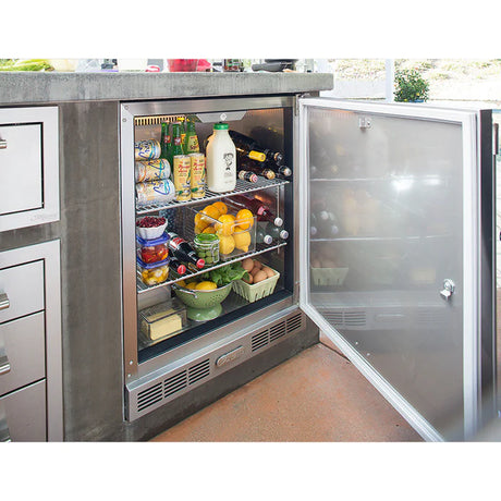 Alfresco 26-Inch Under Counter Ice Drawer & Beverage Center - AXE-ID