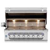 American Made Grills Muscle 54-Inch Hybrid Grill 3-Piece Propane Gas Outdoor Kitchen Package - MUS54-LP-3PC-PROMO open view