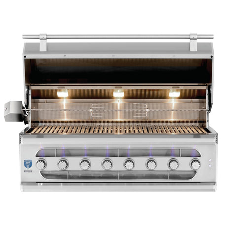American Made Grills Muscle 54-Inch Hybrid Grill 3-Piece Propane Gas Outdoor Kitchen Package - MUS54-LP-3PC-PROMO open view