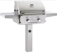 American Outdoor Grill L-Series 24-Inch 2-Burner Propane Gas Grill On In-Ground Post 24PGL-00SP
