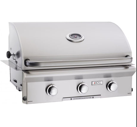 American Outdoor Grill L-Series 30-Inch 3-Burner Built-In Natural Gas Grill 30NBL-00SP