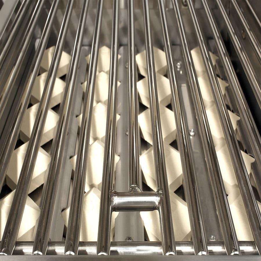 Artisan Professional 42-Inch 3-Burner Built-In Propane Gas Grill With Rotisserie - ARTP-42-LP grill surface