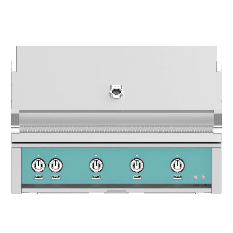 BBQ-Hestan 42-Inch Built-In Propane Gas Grill W/ Rotisserie - Bora Bora - GABR42-LP-TQ-GABR42-LP-TQ-BBQOUTLET