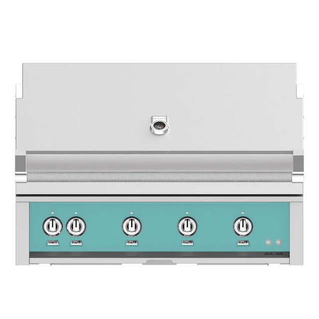 BBQ-Hestan 42-Inch Built-In Propane Gas Grill W/ Rotisserie - Bora Bora - GABR42-LP-TQ-GABR42-LP-TQ-BBQOUTLET