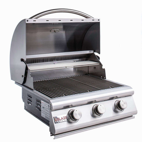 Blaze Prelude LBM 3-Piece 25-Inch Natural Gas Outdoor Kitchen Package - BLZ-3LBM-NG-3PC-SCopen grill