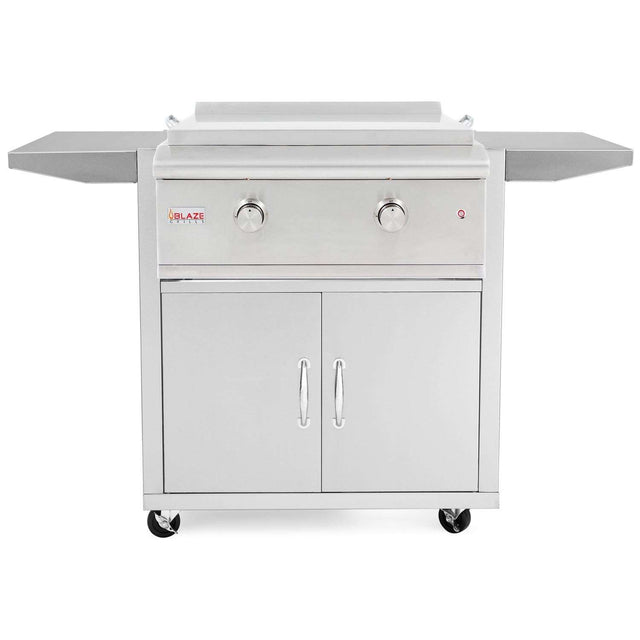 Blaze Premium LTE 30-Inch Propane Gas Griddle With Lights - BLZ-GRIDDLE-LTE-LP (Cart)