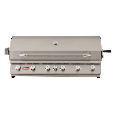 Bull Grills 62649NG Diablo 46-Inch 6-Burner Stainless Steel Built-In Grill With Rotisserie (Natural Gas)
