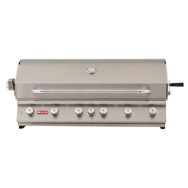 Bull Grills 62649NG Diablo 46-Inch 6-Burner Stainless Steel Built-In Grill With Rotisserie (Natural Gas)