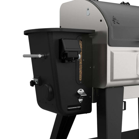 Camp Chef Woodwind Pro WiFi 36-Inch Pellet Grill - PG36WWSB pellet feed