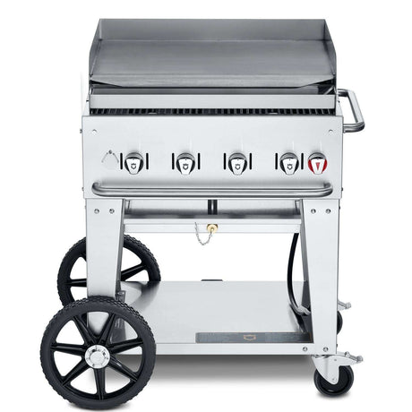 Crown Verity 30-Inch Mobile Natural Gas Griddle - CV-MG-30NG Front