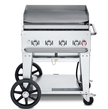 Crown Verity 30-Inch Mobile Propane Gas Griddle - CV-MG-30