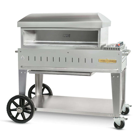 Crown Verity 36-Inch Mobile Propane Pizza Oven - CV-PZ36-MB