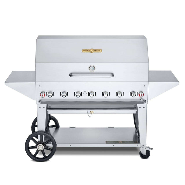 Crown Verity 48-Inch Mobile Propane Grill Pro Package - CV-MCB-48PRO Grill