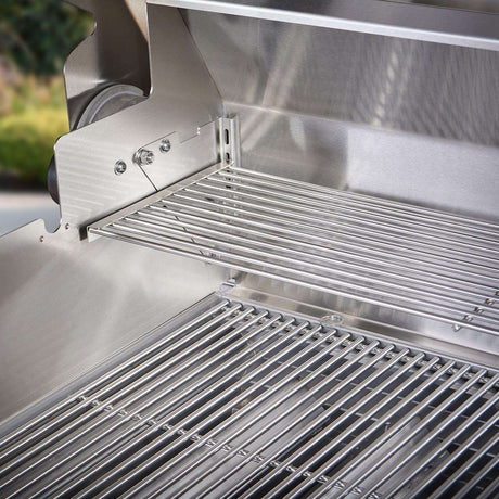Crown Verity 48-Inch Single Inlet (50 or 100 LB Tanks Only) Mobile Propane Grill Dome Package - CV-MCB-48-SI 50 100-RDP Open 2