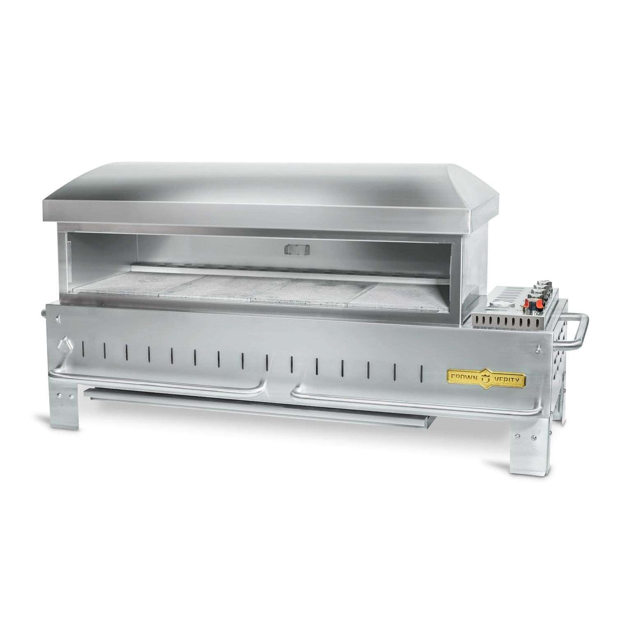 Crown Verity 48-Inch Table Top Propane Pizza Oven - CV-PZ48-TT Front