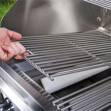 Crown Verity 60-Inch Single Inlet (50 or 100 LB Tanks Only) Mobile Propane Grill - CV-MCB-60-SI 50 100 Open 1