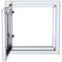 Crown Verity Infinite Series 21-Inch Stainless Steel Vertical Single Access Door - IBI-VD