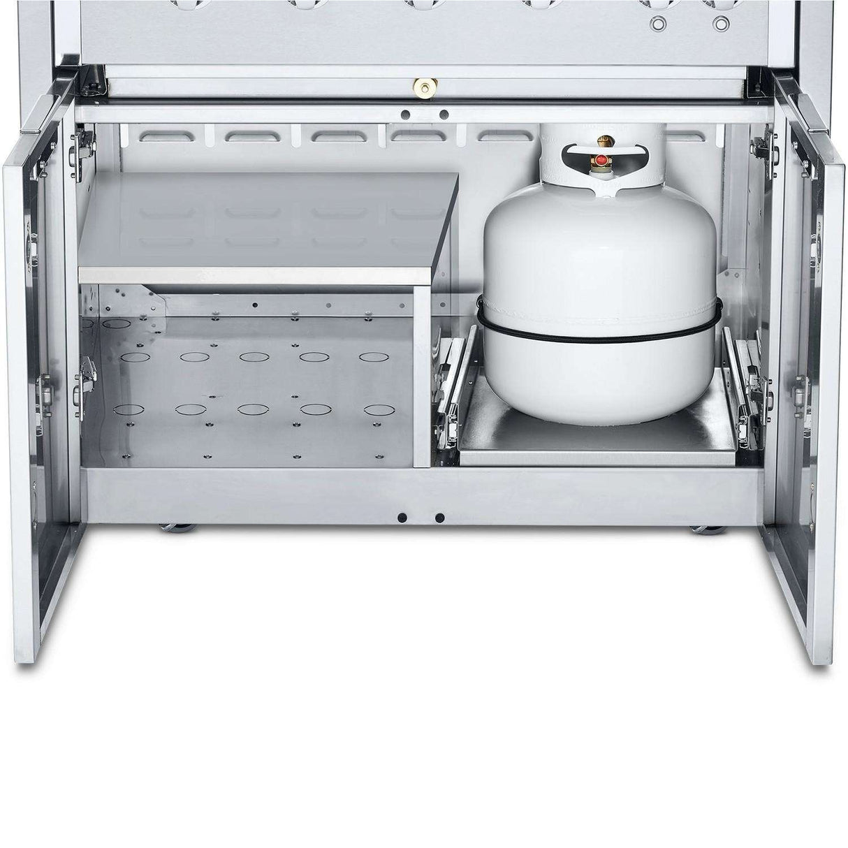 Crown Verity Infinite Series 36-Inch Modular Propane Gas Grill - IGM36LP Opened