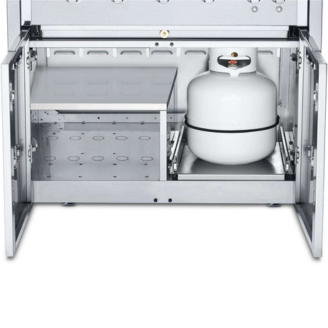 Crown Verity Infinite Series 36-Inch Modular Propane Gas Grill - IGM36LP Opened