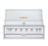 Crown Verity Infinite Series 42-Inch Built-In Natural Gas Grill W Lights - IBI42NG-LT