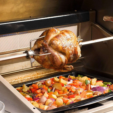 DCS Series 7 30-Inch Built-In Propane Gas Grill With Rotisserie - BH1-30R-L rotisserie
