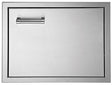 Delta Heat 22-Inch Right Hinged Stainless Steel Single Access Door - Horizontal - DHAD22R-C
