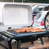 Everdure By Heston Blumenthal FORCE 48-Inch 2-Burner Propane Gas Grill With Stand - Graphite - HBG2GUS open gril