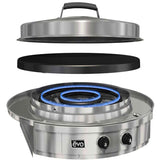 Evo Affinity 30G Built-In Flattop Natural Gas Grill - 10-0055-NG