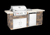 Bull Faux Rock Outdoor Kitchen Collection,  15757,   ODK Outdoor Kitchen With Faux Rock