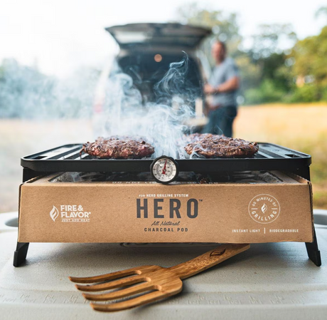 Fire & Flavor HERO Charcoal Grill Kit - FFG1