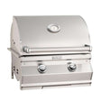 Fire Magic Aurora A830I 46-Inch Built-In Propane Gas &amp; Charcoal Combo Grill With Rotisserie And Analog Thermometer - A830I-8EAP-CB