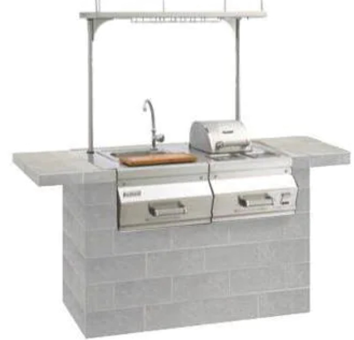 Fire Magic Echelon Built-In Beverage Center With Lighted Top 1DSSD
