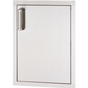 Fire Magic Premium Flush 17-Inch Right-Hinged Single Access Door - Vertical With Soft Close - 53924SC-R