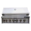Grand Turbo 40-Inch 6-Burner Built-In Propane Gas Grill With Two Infrared Sear Burners &amp; Rotisserie - B4019BLP Grill