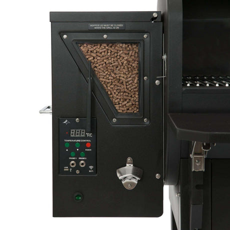 Green Mountain Grills Ledge Prime Plus WiFi Pellet Grill - 3084188 pellet feed