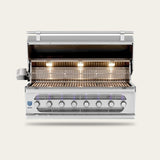 American Made Grills MUS54-NG Muscle 53 1/4 Inch Built-In Hybrid Grill - Stainless Steel, Natural Gas