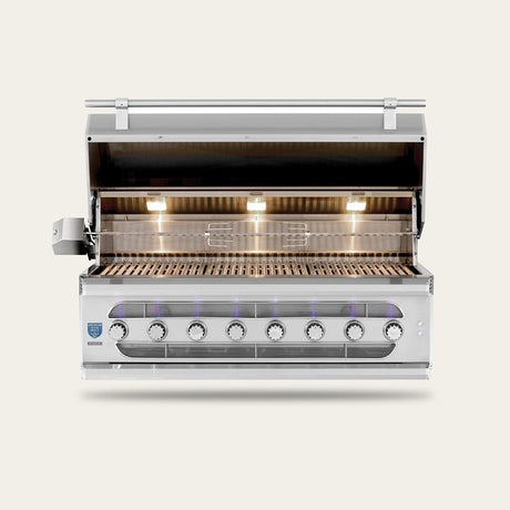 American Made Grills MUS54-NG Muscle 53 1/4 Inch Built-In Hybrid Grill - Stainless Steel, Natural Gas