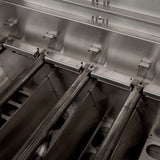 American Made Grills MUS54-NG Muscle 53 1/4 Inch Built-In Hybrid Grill - Stainless Steel, Natural Gas