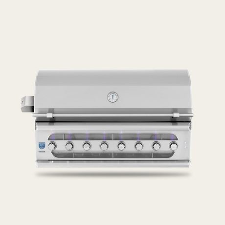 American Made Grills MUS54-NG Muscle 53 1/4 Inch Built-In Hybrid Grill - Stainless Steel, Natural Gas