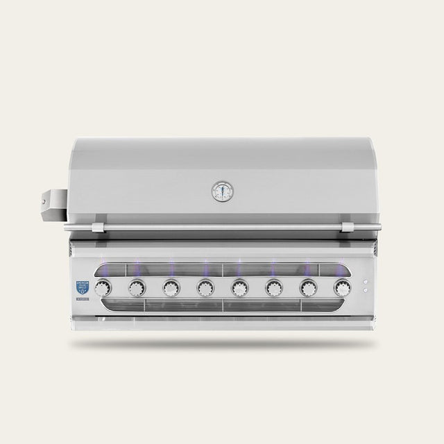American Made Grills MUS54-NG Muscle 53 1/4 Inch Built-In Hybrid Grill - Stainless Steel, Natural Gas