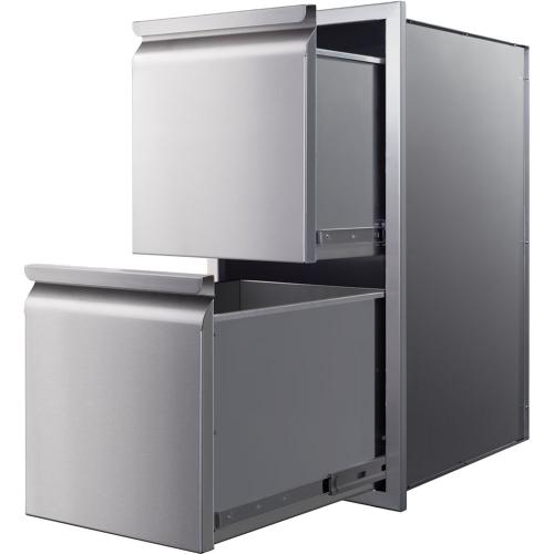 Memphis-Grills-15-Inch-Double-Access-Drawer-with-Soft-Close-VGC15DB2(500)