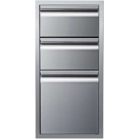 Memphis Grills 15-Inch Triple Access Drawer With Soft Close - VGC15DB3