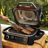Ninja Woodfire Grill - Charcoal - OG701 open grill