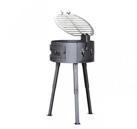 Nuke 20-Inch Charcoal Portable Cowboy Grill - MALEVO